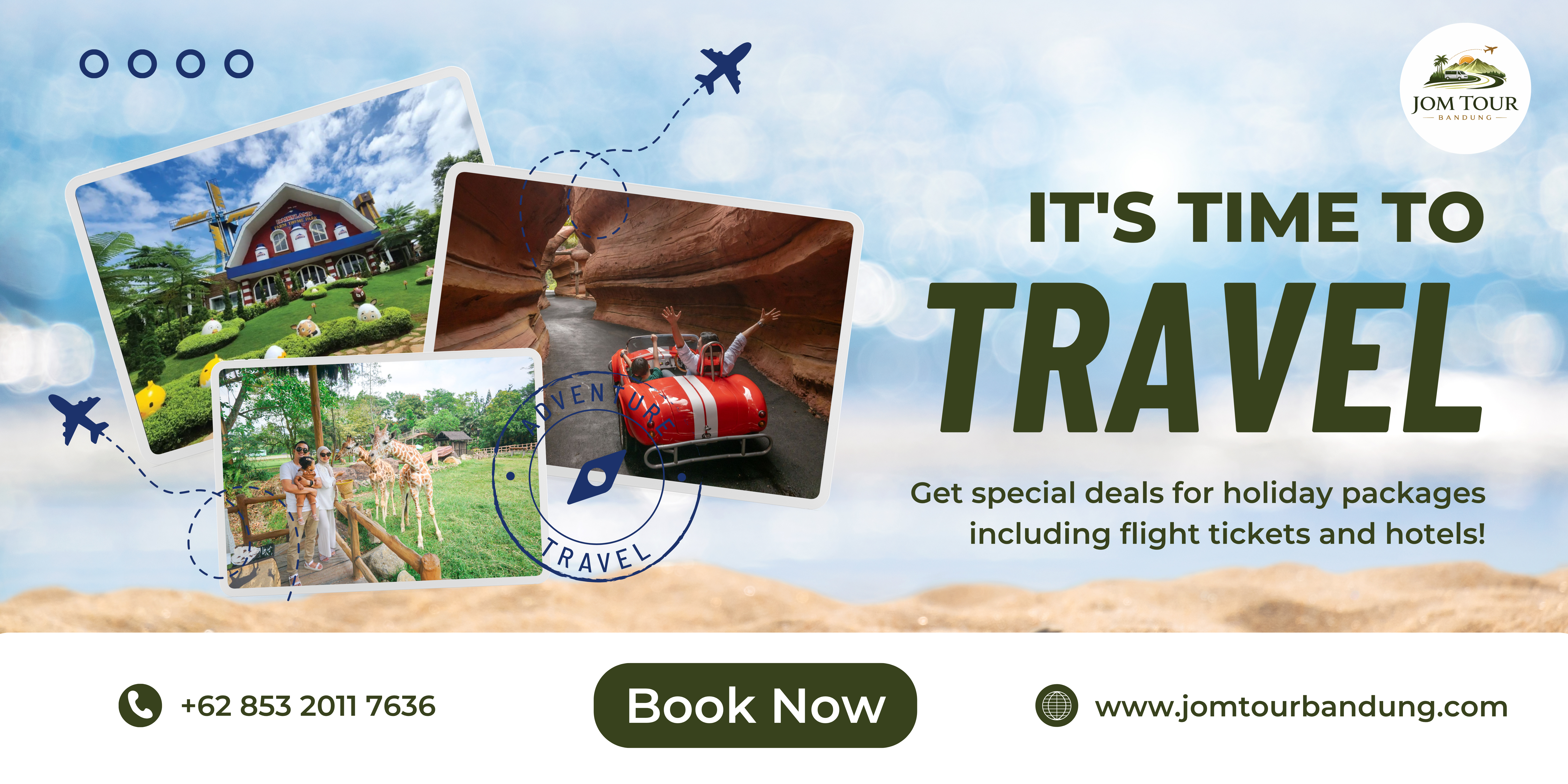 Promo Travel It's Time To Travel